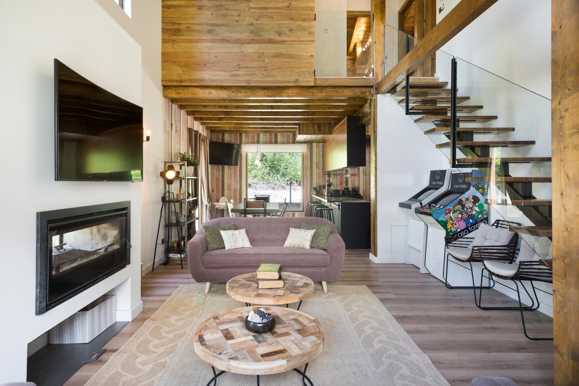 Casa Forelsa Lujo En La Montana Hoz de Jaca 外观 照片