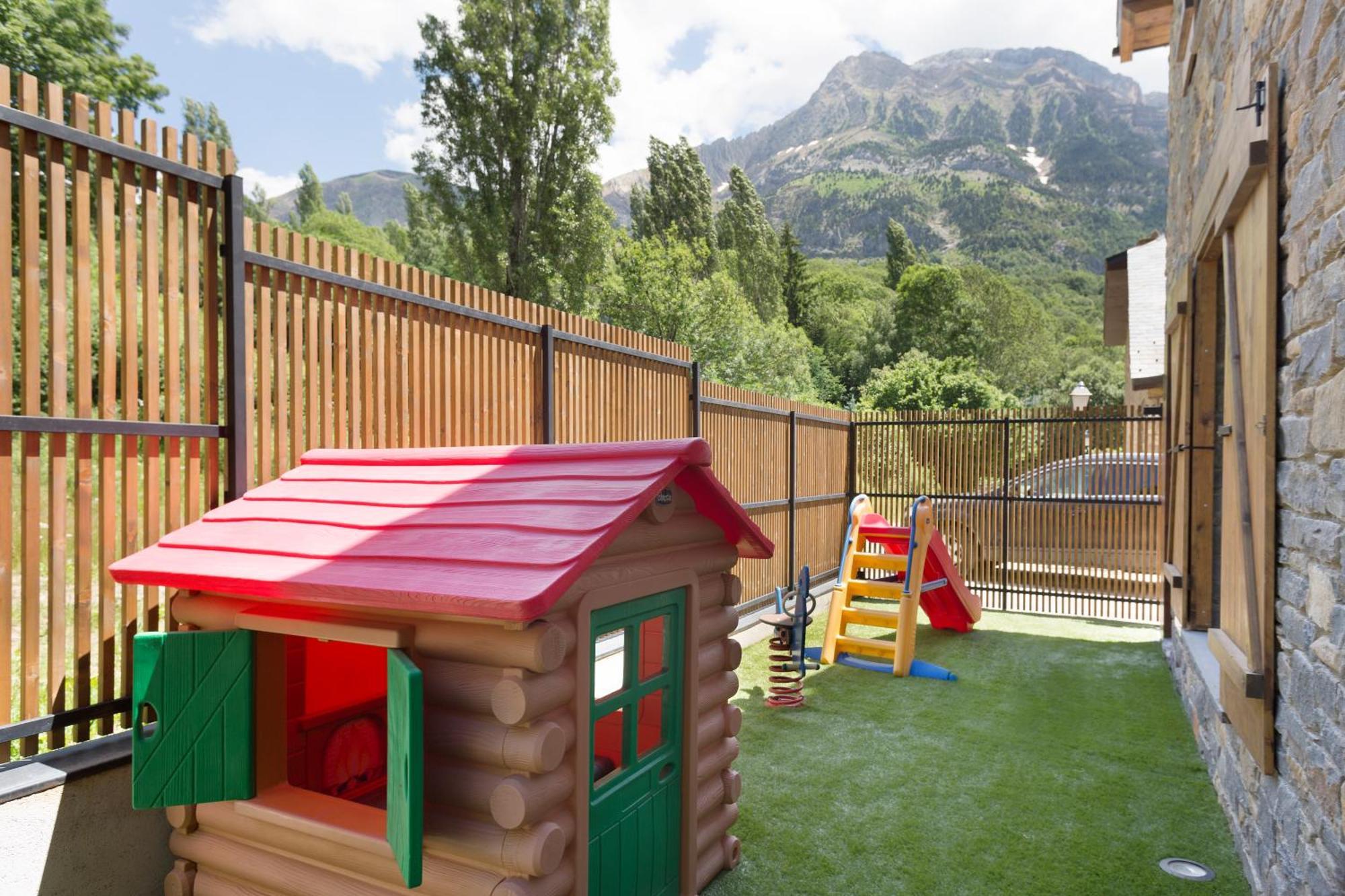 Casa Forelsa Lujo En La Montana Hoz de Jaca 外观 照片